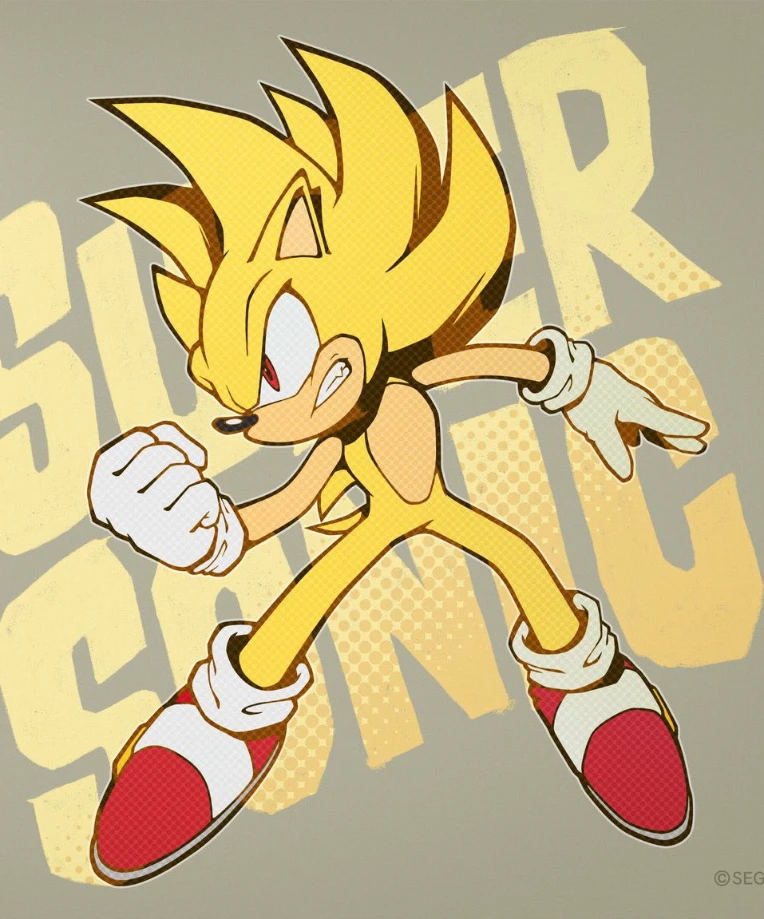 Super Sonic Redraw by StarwaveImpulse on Newgrounds