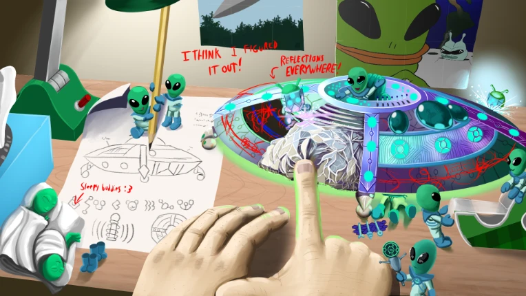 Cute Little Aliens: helping Hand by Earthquake87 on Newgrounds