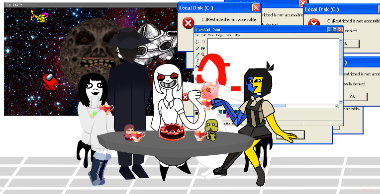 Bizarre Tea Party (2023) by MajoraCats on Newgrounds