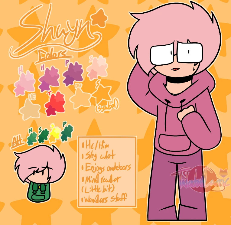 All of my refs of my ocs by TalentedCarrie on Newgrounds