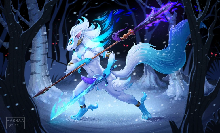 Cold moonlight[c] by StarksNotDead on Newgrounds