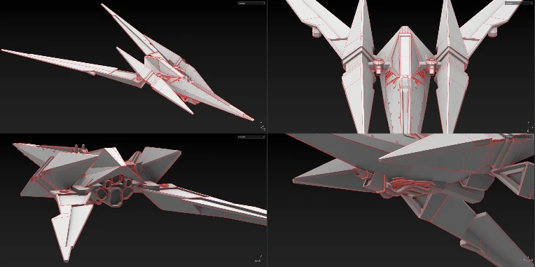 Star Fox Arwing SNES-redesign by F117lionhart on Newgrounds