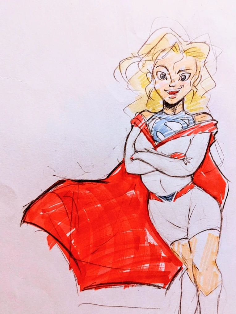 Redesigned Supergirl! by RedezRookie on Newgrounds