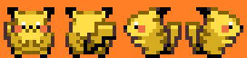 Pikachu Sprite Sheet By Lazy91 On Newgrounds