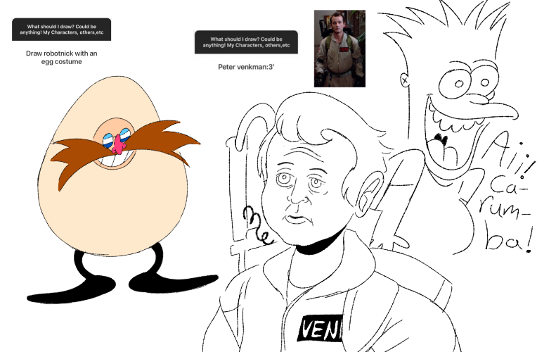 Sketch requests by FunnyboiNG on Newgrounds