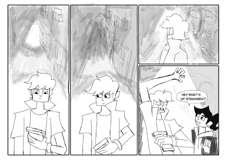 few first pages by Forgetthings on Newgrounds