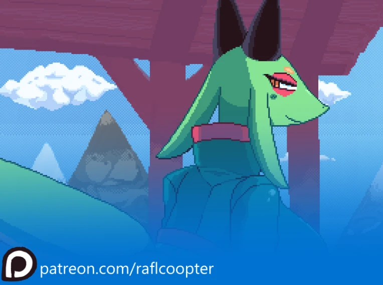 Silona Sprite Redraw by raflcoopter on Newgrounds
