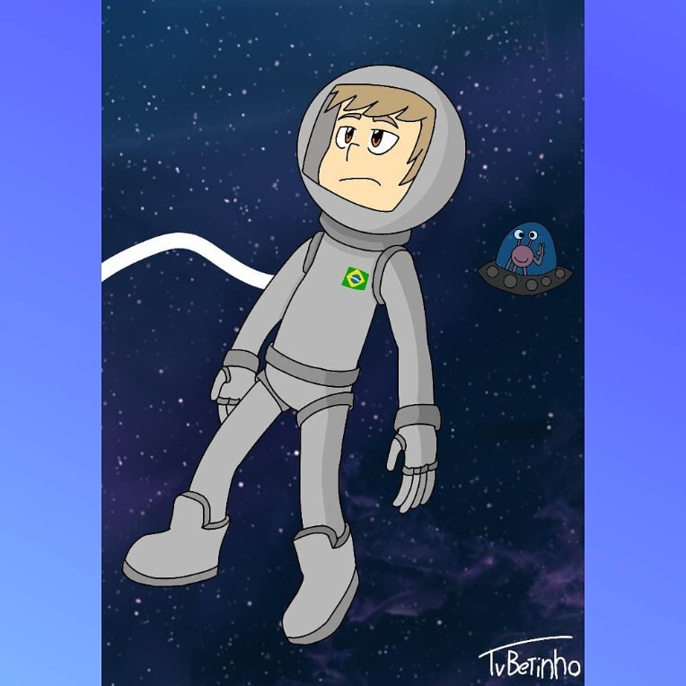 A Guy in space by tvbetinho on Newgrounds