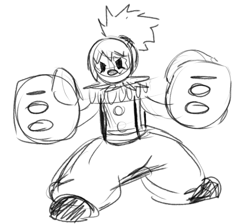 Clown Miniboss by Taurmega on Newgrounds