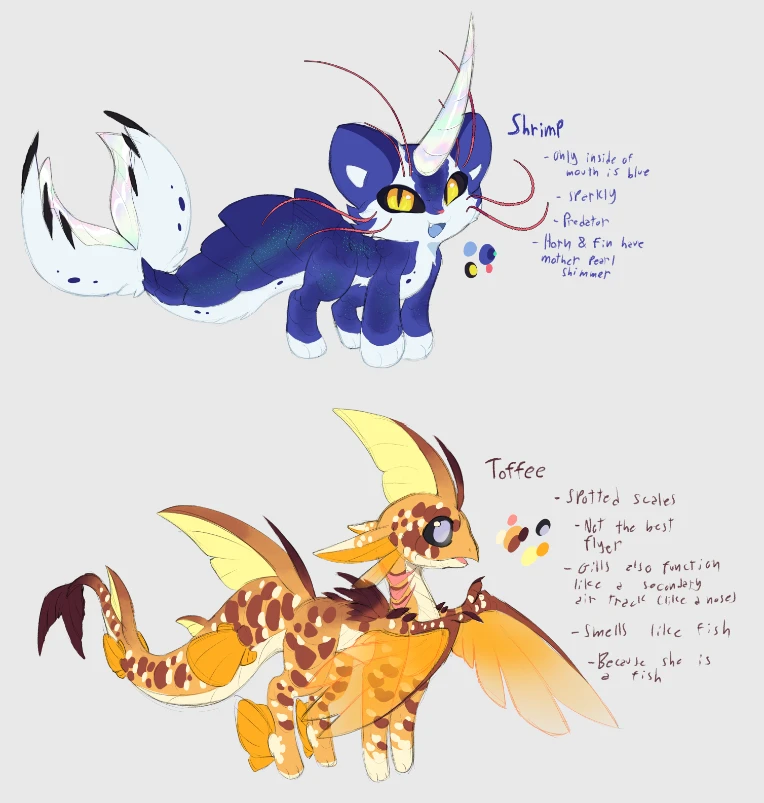 Creatures by NumyPome on Newgrounds