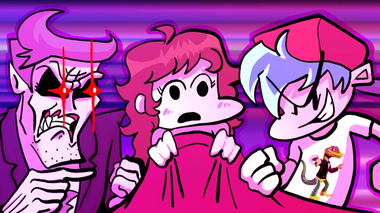 Newgrounds.com on X: Friday Night Funkin' is now on Newgrounds,  interactive rhythm gaming cartoon excellence from @ninja_muffin99,  @PhantomArcade3K, @kawaisprite, and @evilsk8r And now featuring @_SrPelo_'s  Spooky Kids!  https